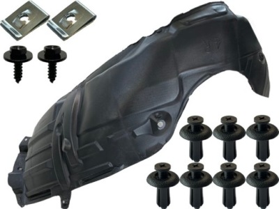 Toyota camry 2006- підкрилок підкрилок кліпси праве фото №1