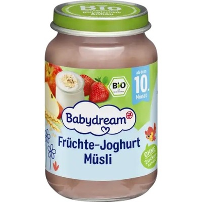 BABYDREAM BIO OWOCOWY JOGURT ZE ZBOŻAMI 10m MUSLI