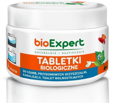 Bioexpert Tabletki biologiczne 6 szt. do szamb i