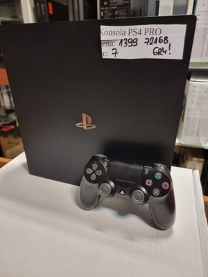 Sony PS4 PRO 7216B Najnowsza 7 HITÓW Gwarancja HIT