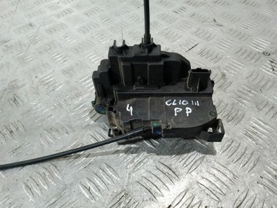 Замок двері правий перед renault clio iii 1.2 tce фото №1