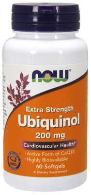 NOW Ubiquinol 200mg 60 kapsułek