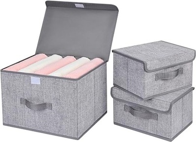 DIMJ 3 składane pudełka organizer 3szt