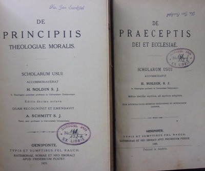 De Praceptis dei et ecclesiae zestaw 2