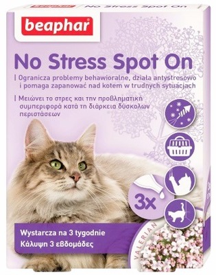 Beaphar No Stress Spot On dla kotów