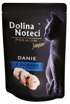 Dolina Noteci Premium Kot Junior Danie z dorsza