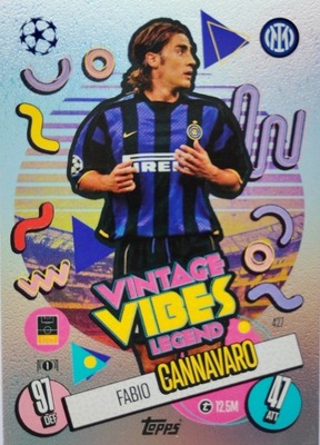 TOPPS MATCH ATTAX 2024/2025 VINTAGE VIBES LEGEND 427 FABIO