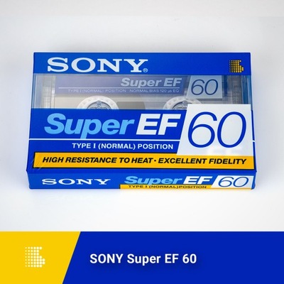 Kaseta magnetofonowa SONY Super EF 60
