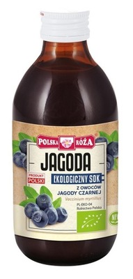 SOK Z JAGODY CZARNEJ NFC BIO 250 ml - POLSKA RÓŻA