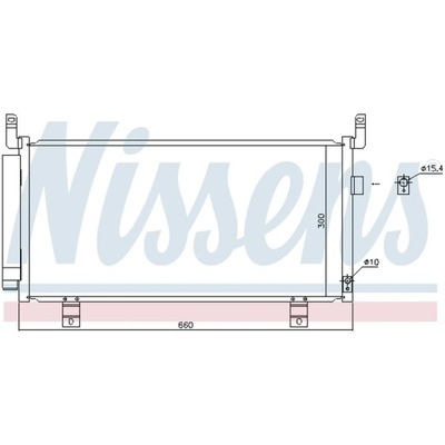 КОНДЕНСАТОР, КОНДИЦІОНЕР NISSENS 940437