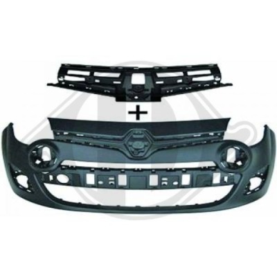 Бампер do renault twingo 12-14 фото №1