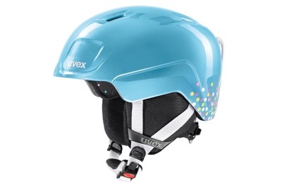 Kask zimowy Uvex niebieski (51-55cm)