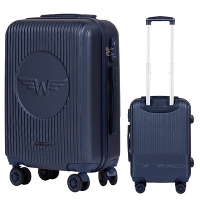 WINGS Kabinowa walizka podróżna z ABS-u mały BAGAŻ pojemny SWALLOW