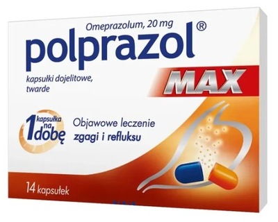 Polprazol Max 14kaps. zgaga żołądek refluks