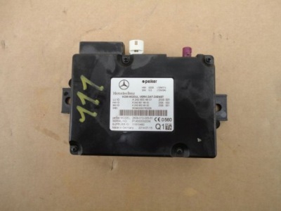 Mercedes c w204 модуль ecu блок керування рік гарантія фото №1