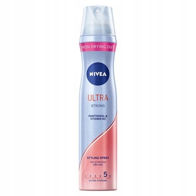 NIVEA LAKIER DO WŁOSÓW 250ML ULTRA STRONG