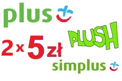 Doładowanie Plus 5 zł Plush Simplus Kod Tekstowy