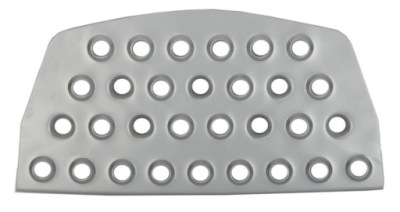 Накладка решітка поріг man tga xxl нижня фото №1