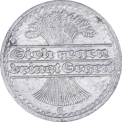 Moneta, Niemcy, 50 Pfennig, 1920