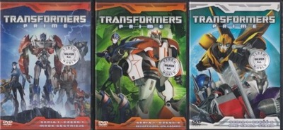 Transformers Prime Seria 1 Część 1,3,5 [3DVD]