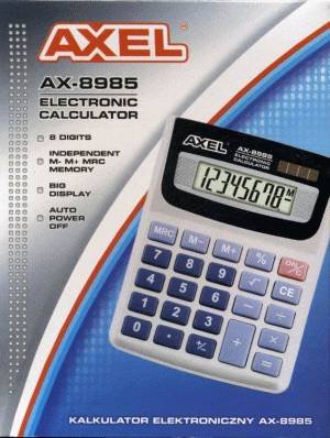 Axel kalkulator elektroniczny AX-8985