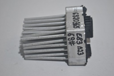 Резистор вентилятор bmw e83 x3 6920365 фото №1