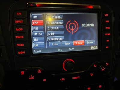 Ford mondeo mk4 2014r. радио навигация с код bs7t18k931ek фото №1