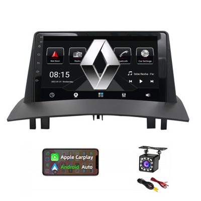 RADIO 2DIN ANDROID12 RENAULT MEGANE II 8GB 128GB  