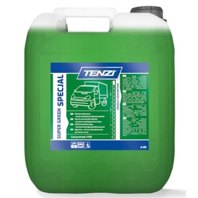 TENZI СУПЕР GREEN SPECJAL SILNA PIANA AKTYWNA 10L