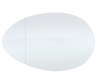 Alfa romeo 156 97-, стекло зеркало хром asf левая фото №1