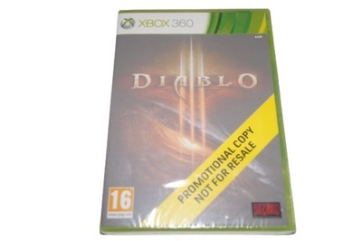 Gra Diablo III X360 Xbox 360 NOWA - PROMO