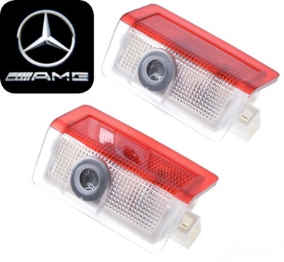 MERCEDES-BENZ DIODO LUMINOSO LED LOGOTIPO PROYECTOR A CLASE W177 W176  