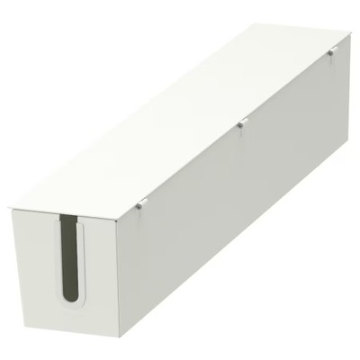 IKEA MITTZON Organizer kabli do ramy z kółkami biały 80x13 cm