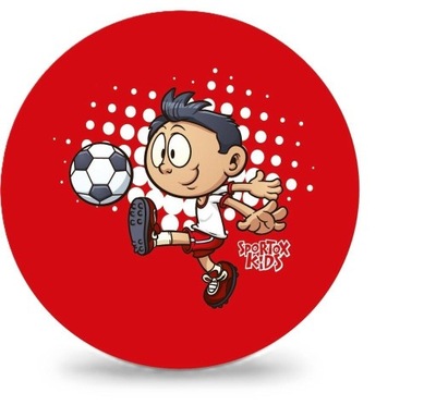PIŁKA PVC SPORTOX KIDS 230MM - PIŁKARZ, ARTYK