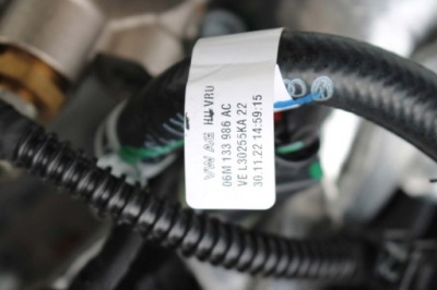 Audi s4 s5 труба шланг топливный 06m133986ac 06m 133 986 ac интеркулер si фото №1