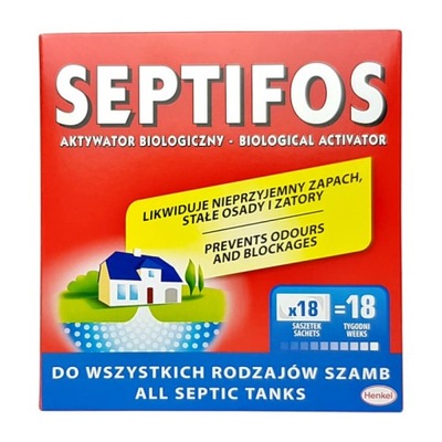 Preparat do szamb aktywator Septifos 36 g