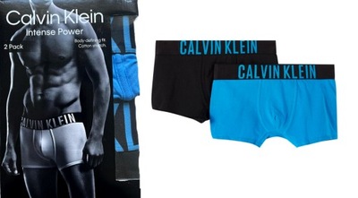 CALVIN KLEIN BOKSERKI MĘSKIE COTTON STRETCH 2pack XL