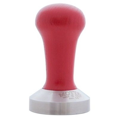 Tamper Motta czerwony 53 mm Płaski