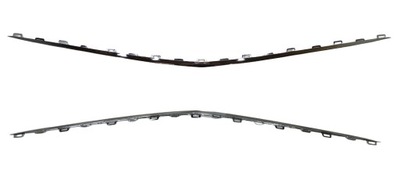 Mercedes e w213 2019- lift молдинг бампера хром фото №1