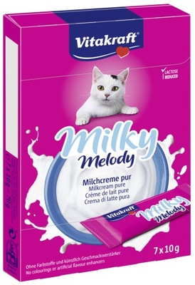 VITAKRAFT MILKY MELODY 7 x 10 G KREM Z MLEKA