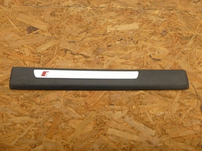 Audi a6 c6 s-line молдинг накладка порог порог задняя фото №1