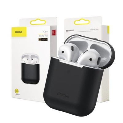 Baseus Etui silikonowe pokrowiec AirPods 2gen/1gen