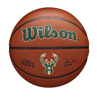 Piłka do koszykówki Wilson NBA Milwaukee Bucks