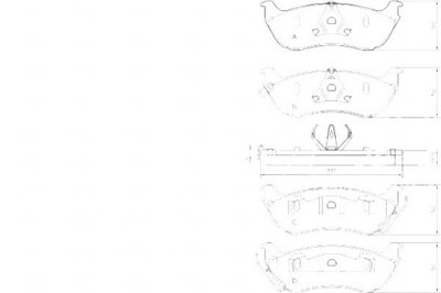 TRINKELĖS STABDŽIŲ MERCEDES W163 ML230-ML320 98-98TY 