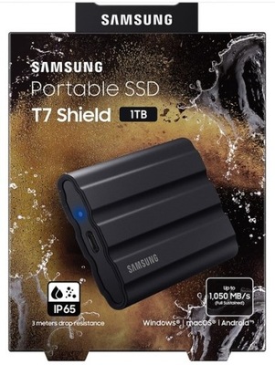 Dysk Samsung SSD T7 Shield 1TB USB 3.2 Gen. 2