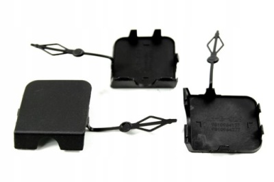 Заглушка фаркоп бампера перед peugeot partner iii фото №1