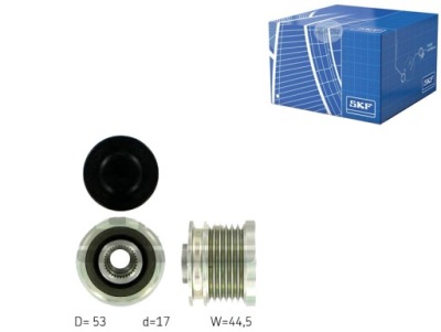 Шкив генератора ford focus c-max focus 2 фото №1