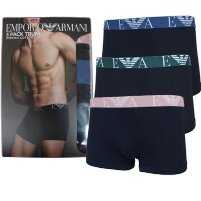 EMPORIO ARMANI BOKSERKI MĘSKIE 3-PACK |M