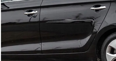 Kia carens iv поріг лівий чверть 9h 2013 чорний металік фото №1