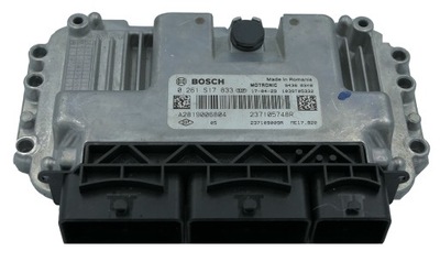 Блок управления ecu renault twingo 0261s17833 237105748r фото №1